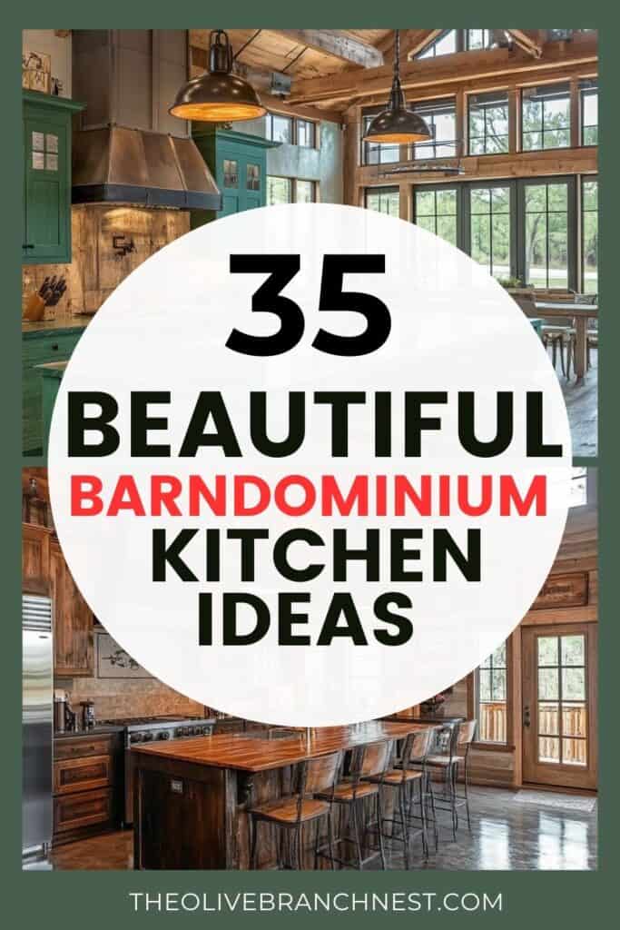 Barndominium kitchen ideas