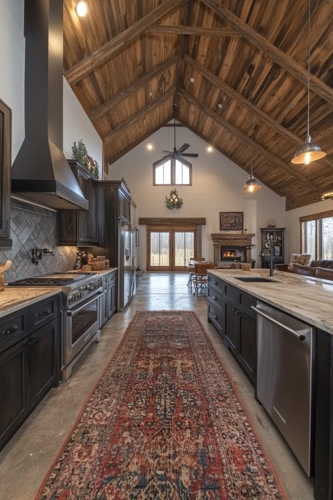 Barndominium kitchen