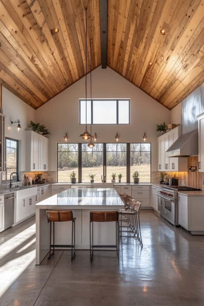 Barndominium kitchen