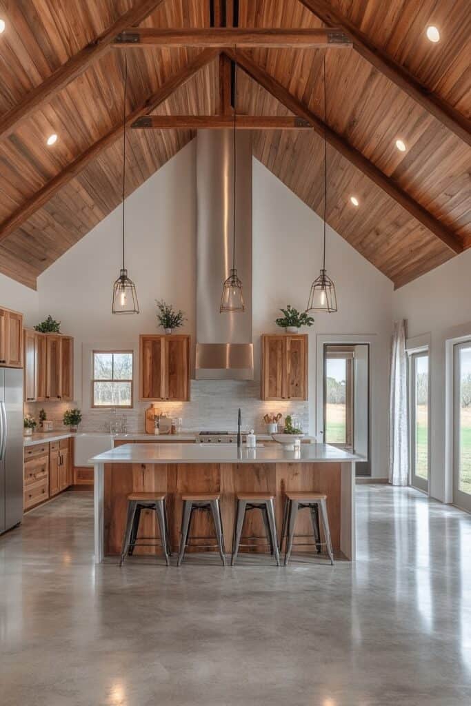 Barndominium kitchen