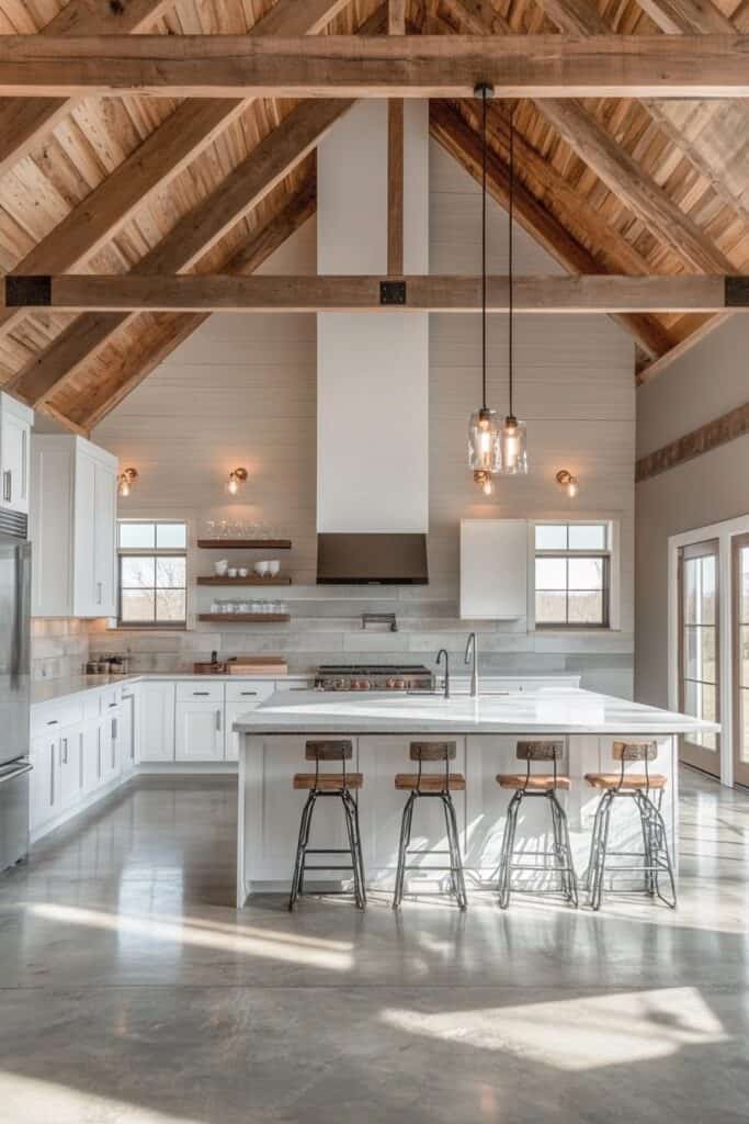 Barndominium kitchen