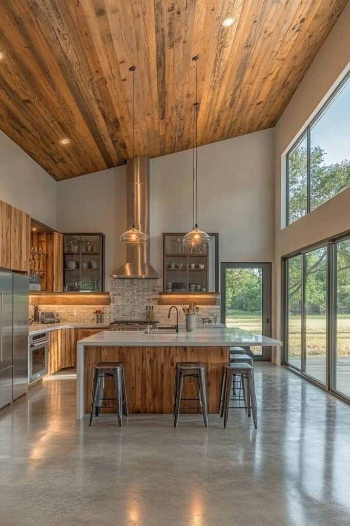 Barndominium kitchen