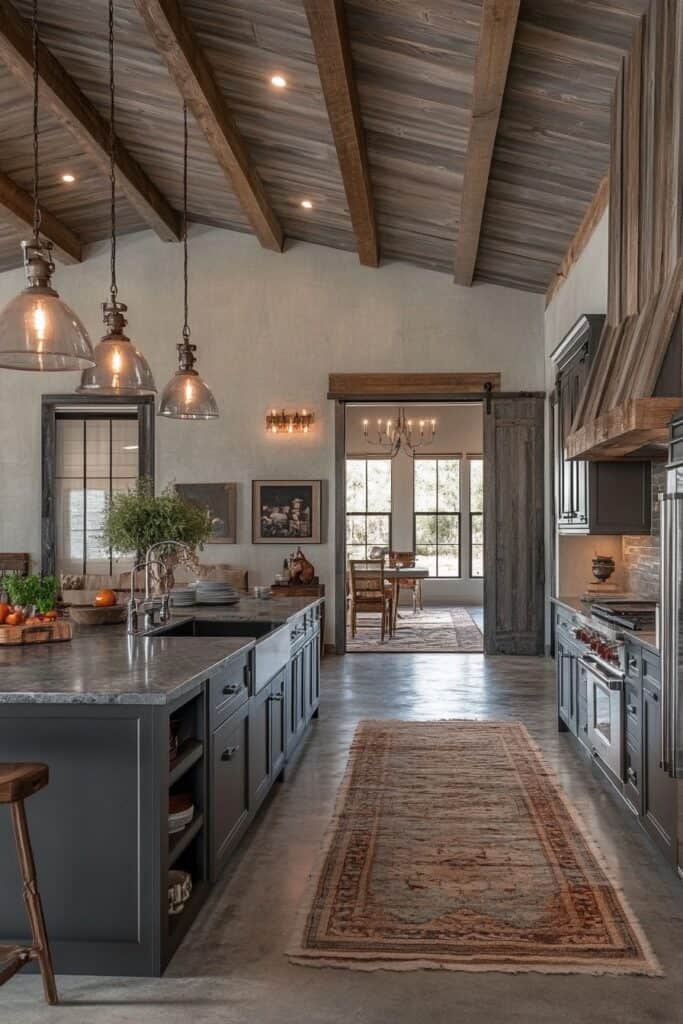 Barndominium kitchen