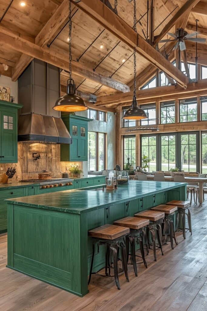 Barndominium kitchen