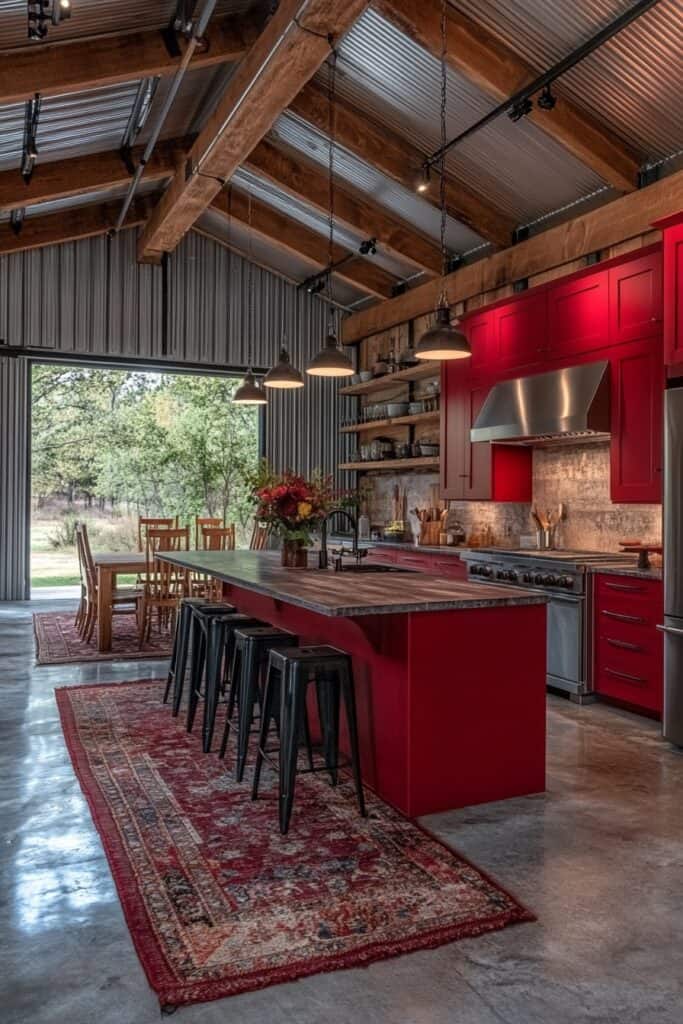 Barndominium kitchen