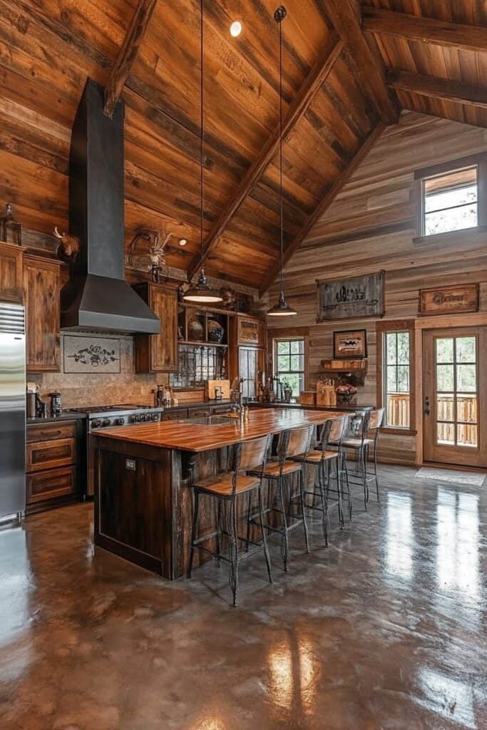 Barndominium kitchen