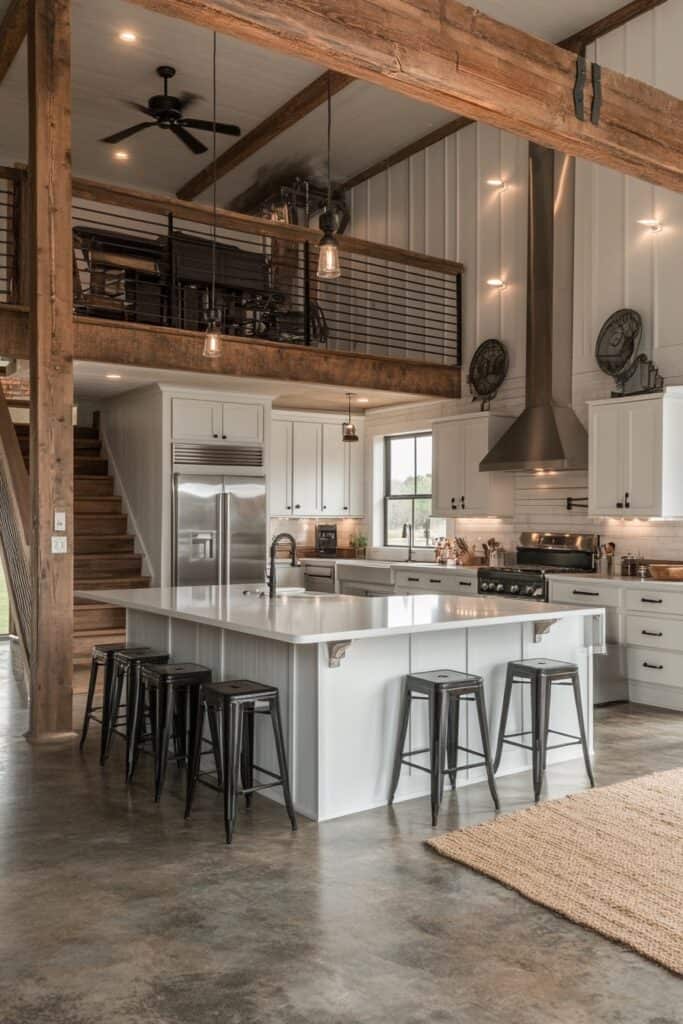 Barndominium kitchen