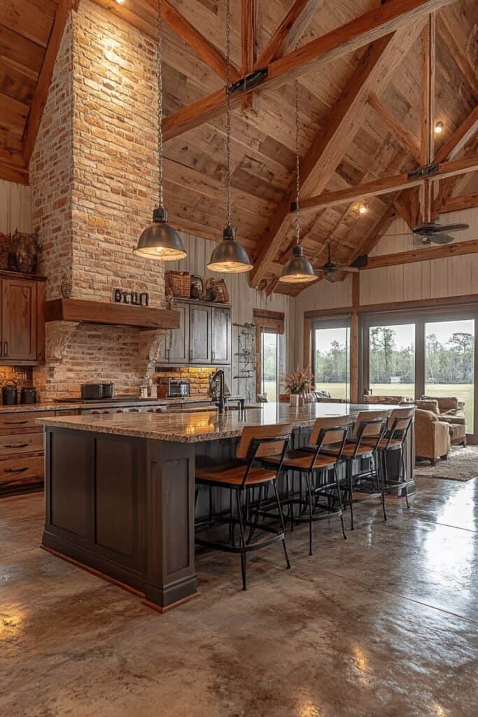 Barndominium kitchen