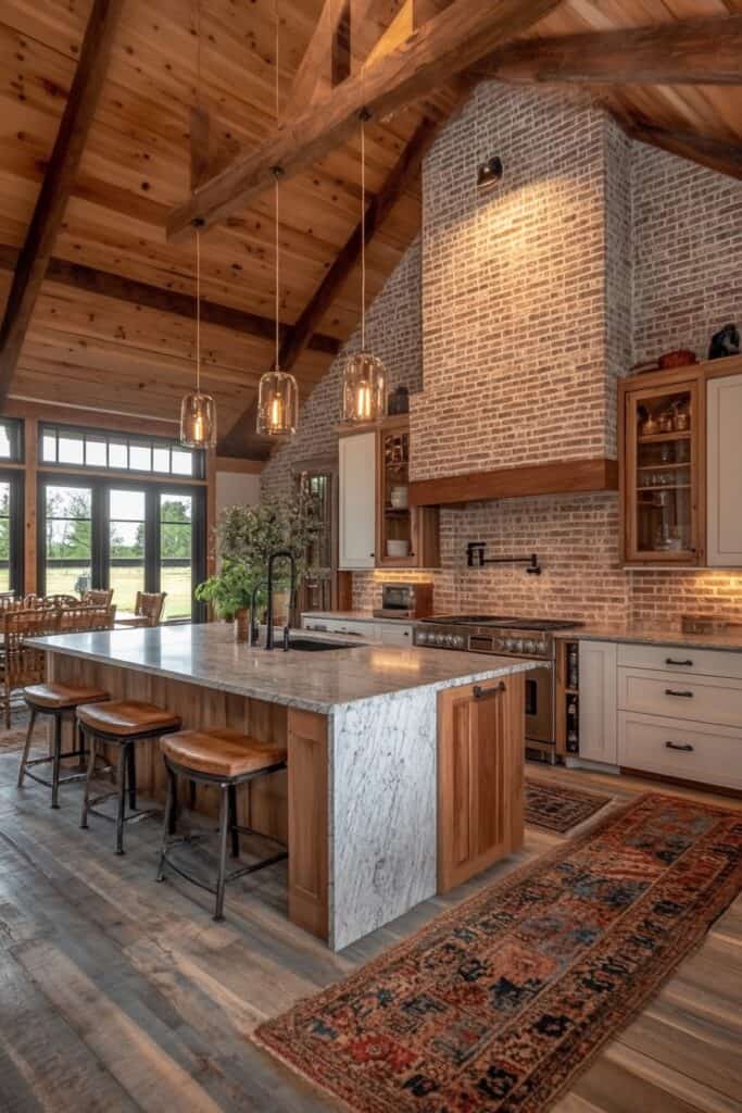 Barndominium kitchen