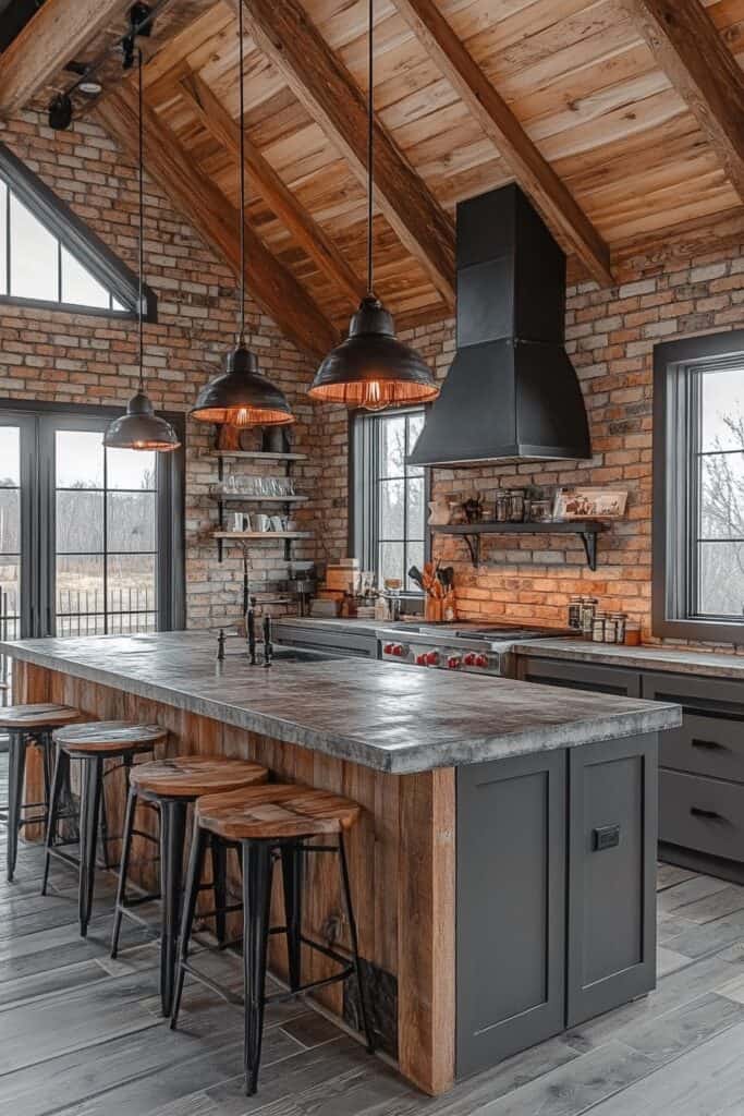 Barndominium kitchen