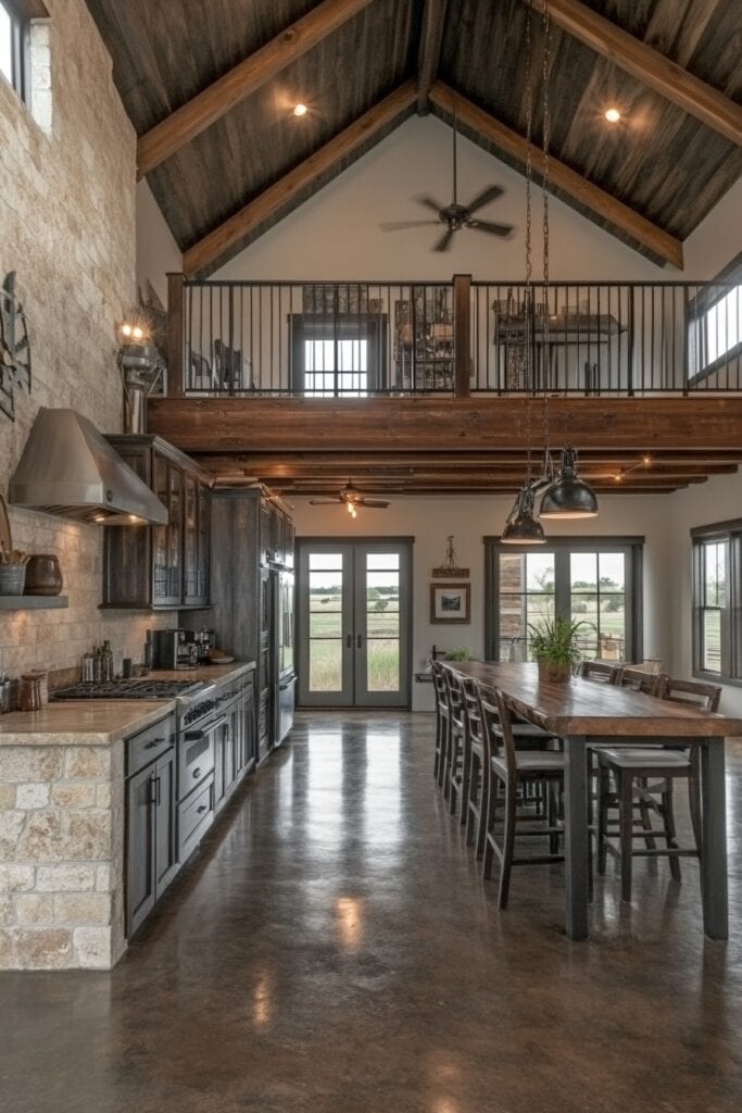 Barndominium kitchen