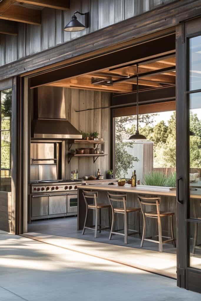 Barndominium kitchen