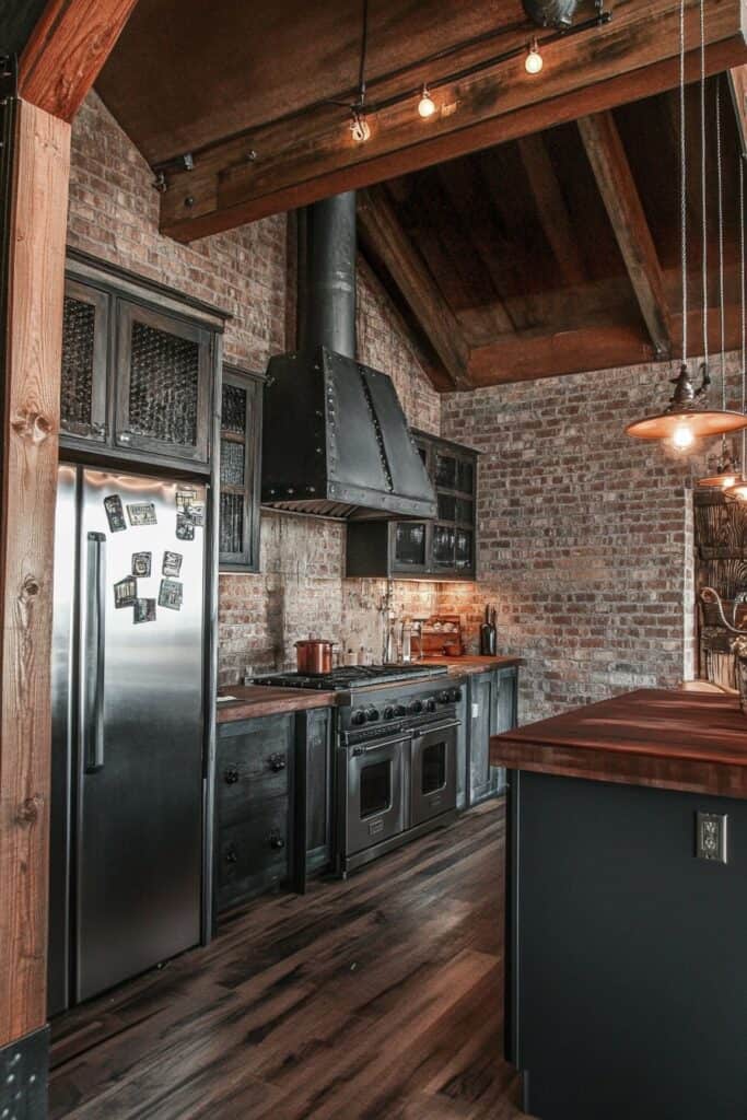 Barndominium kitchen