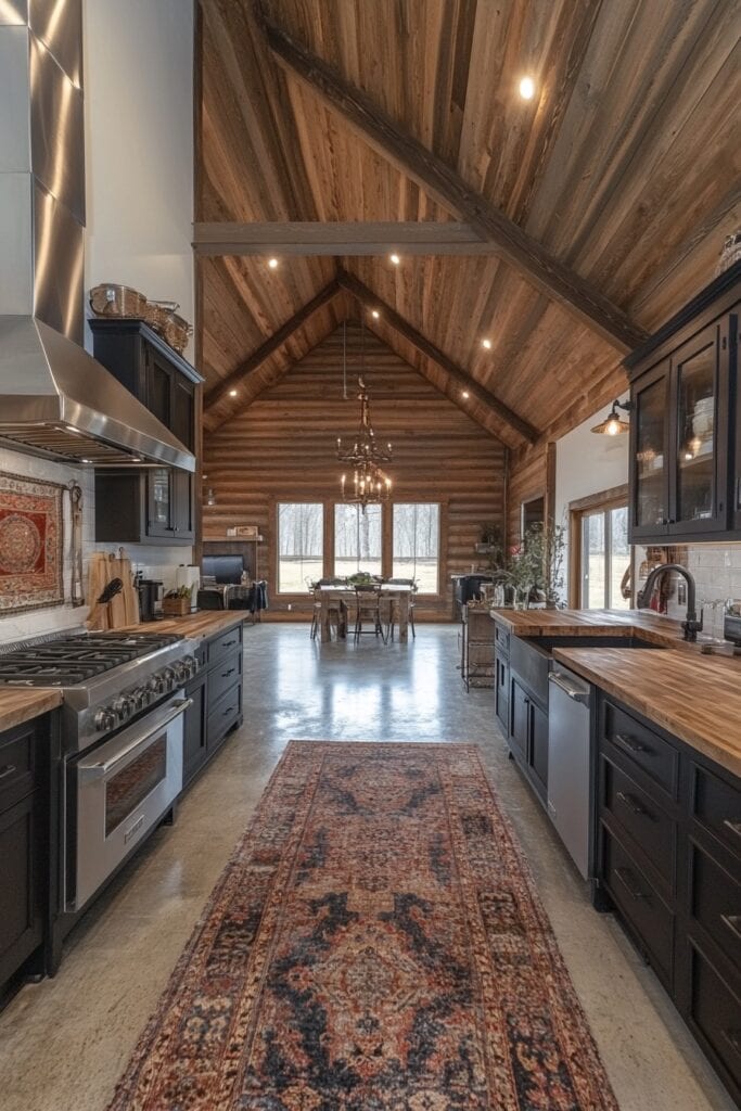 Barndominium kitchen