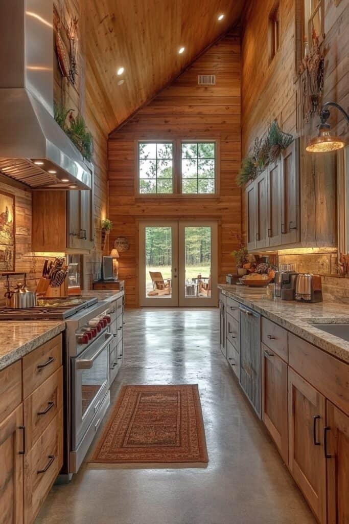 Barndominium kitchen