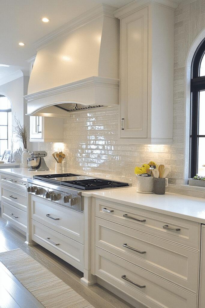 White kitchen