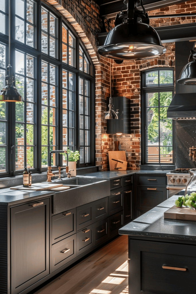 Black -Tane -industrial kitchen 