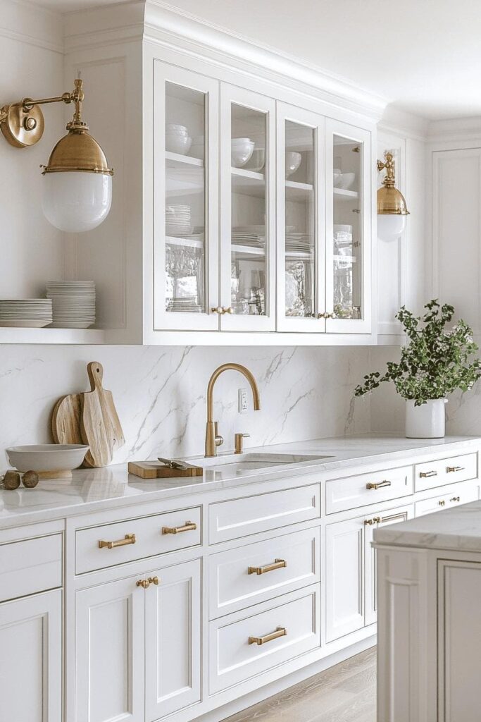 White kitchen