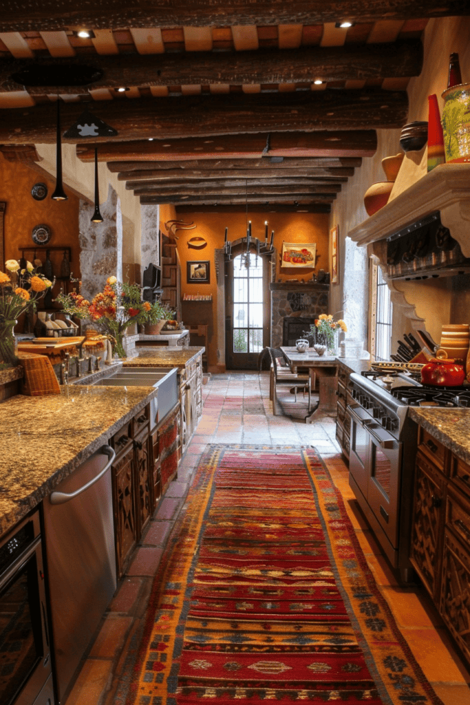 Mexican Hacienda topics kitchen