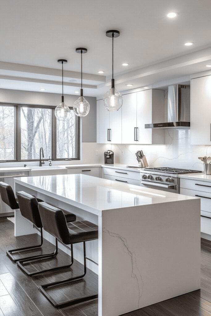 White kitchen