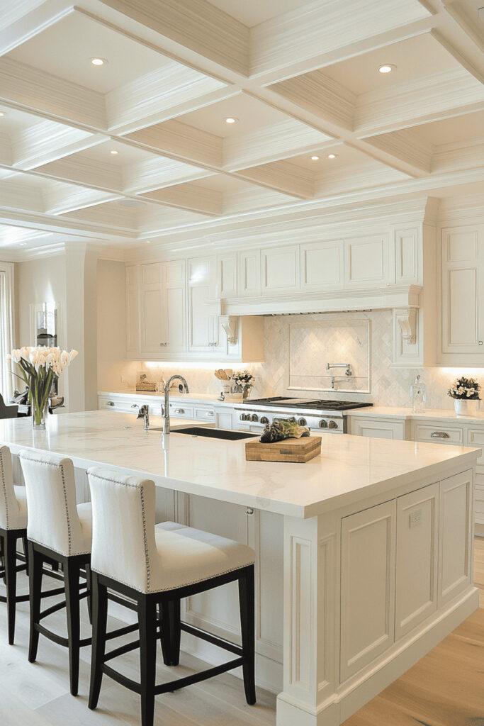 White kitchen