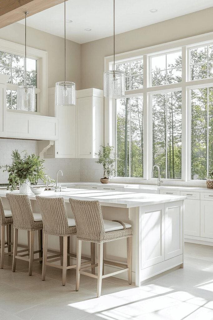 White kitchen