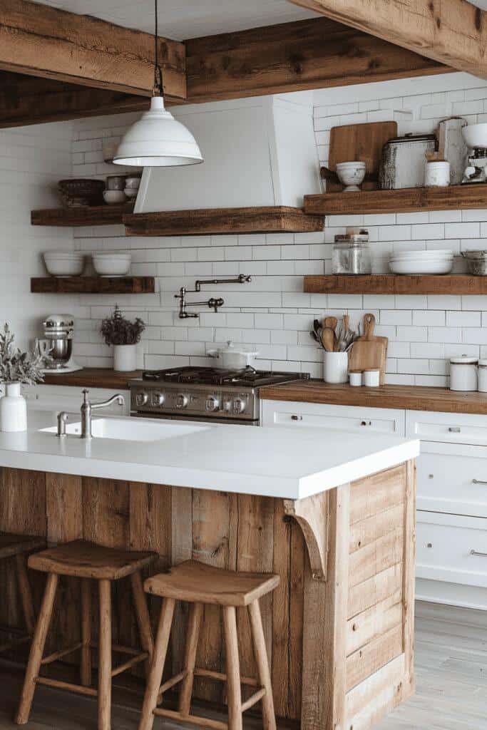 White kitchen