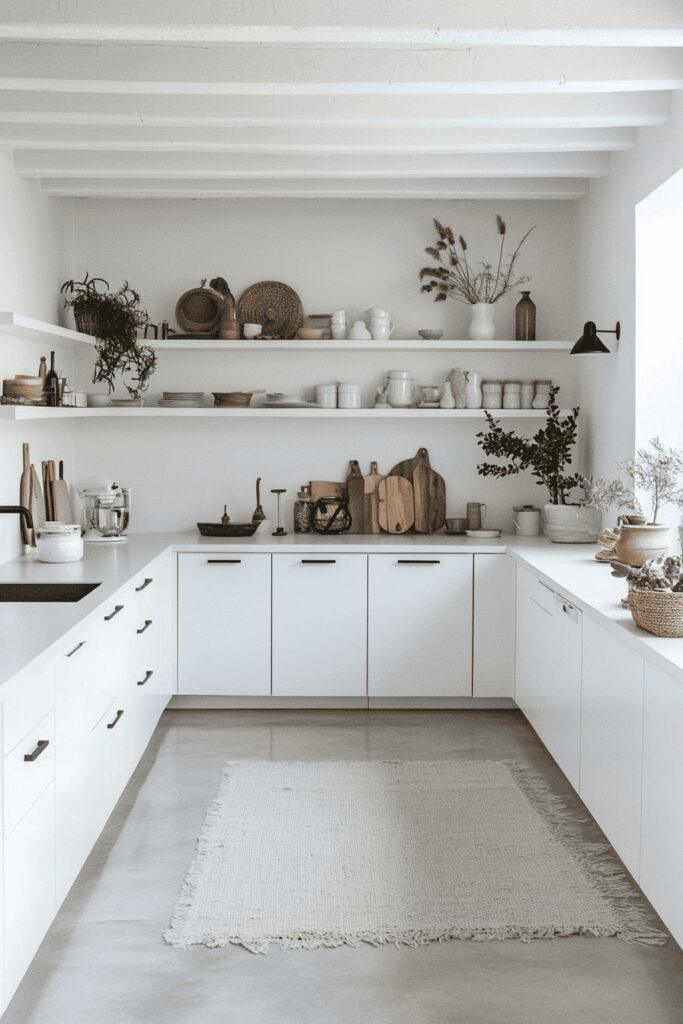 White kitchen