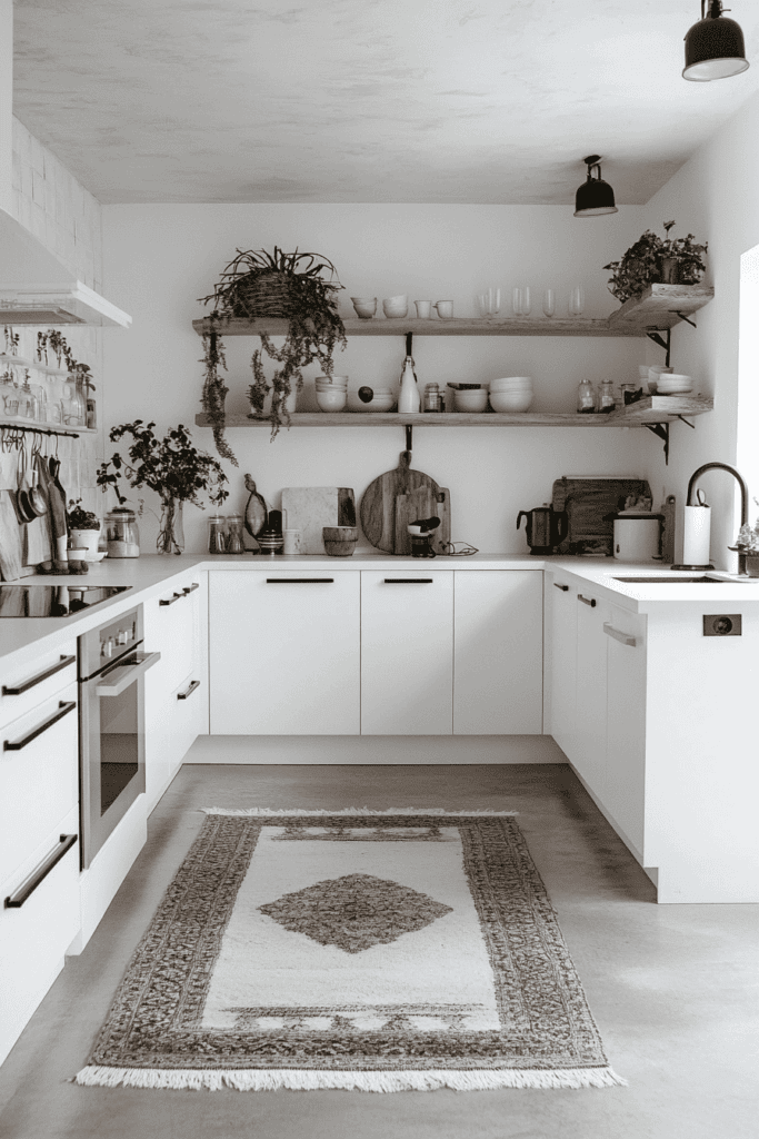 White kitchen