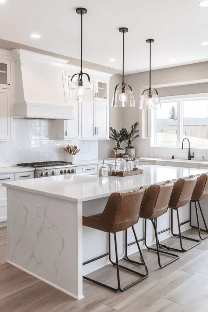 White kitchen