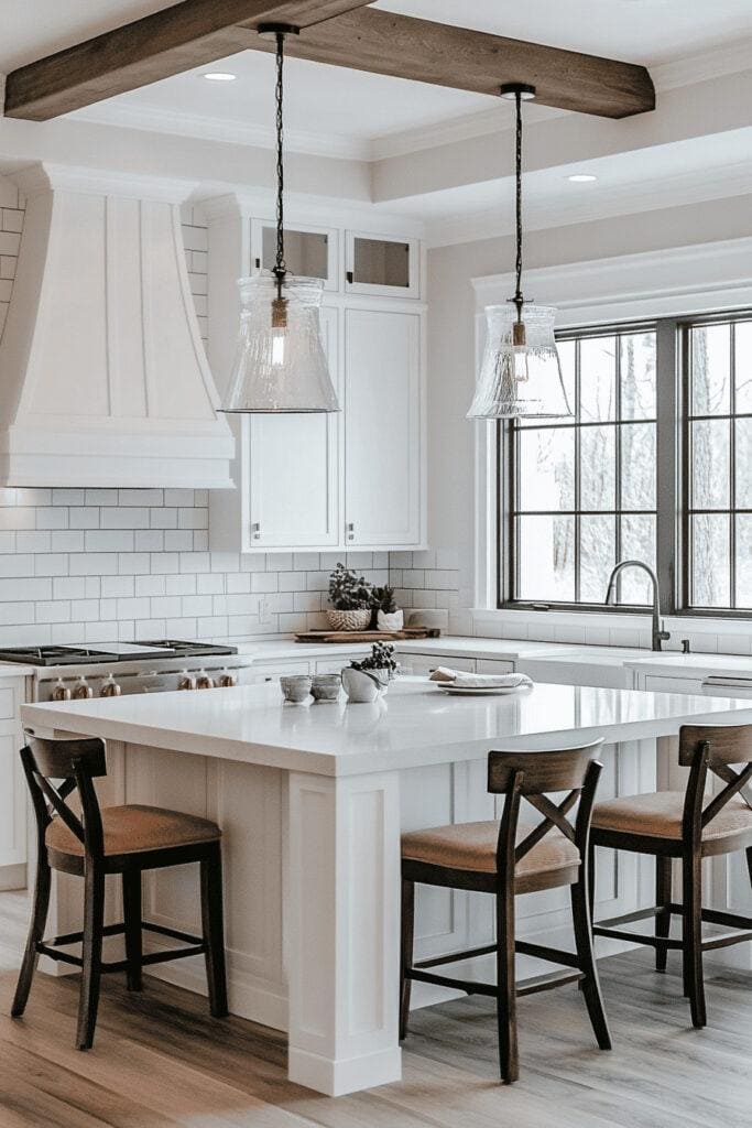 White kitchen