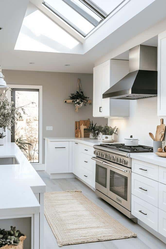 White kitchen