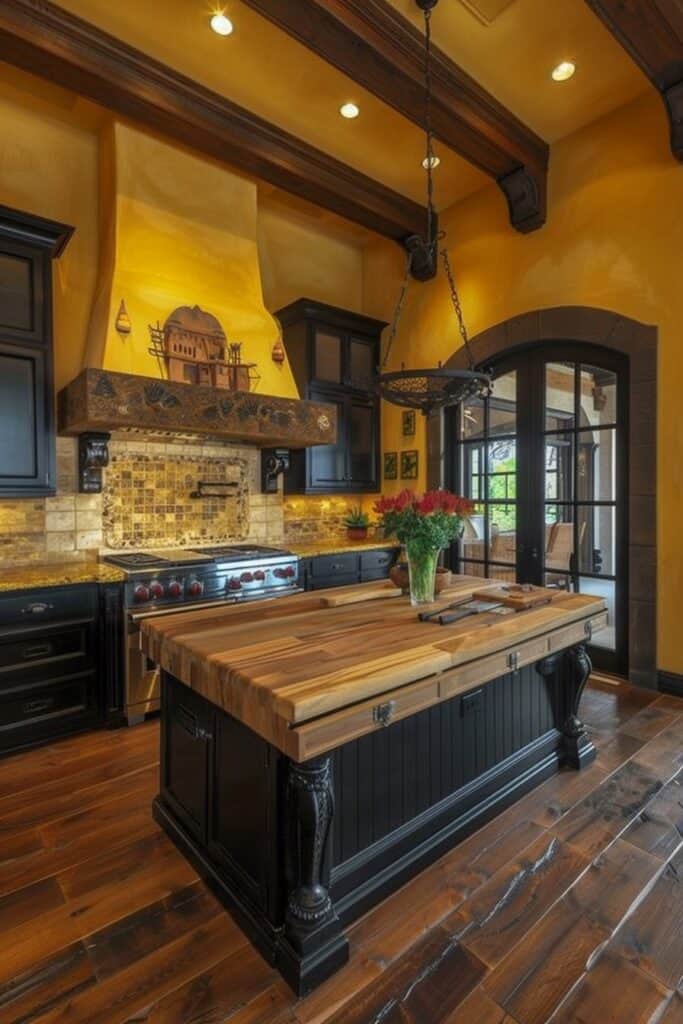 Mediterranean kitchen