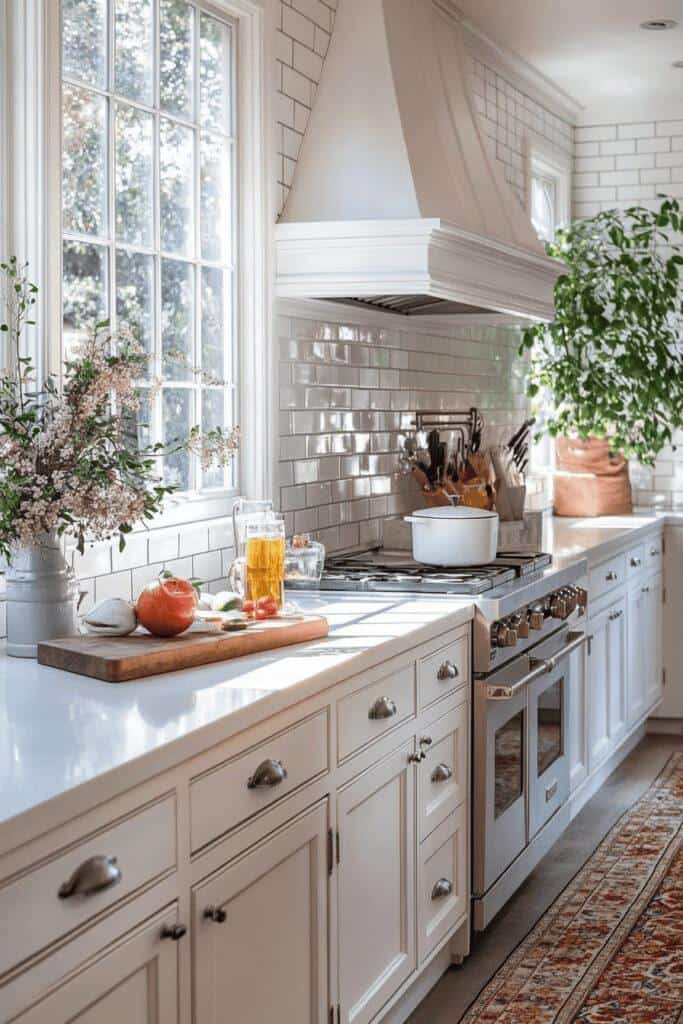 White kitchen