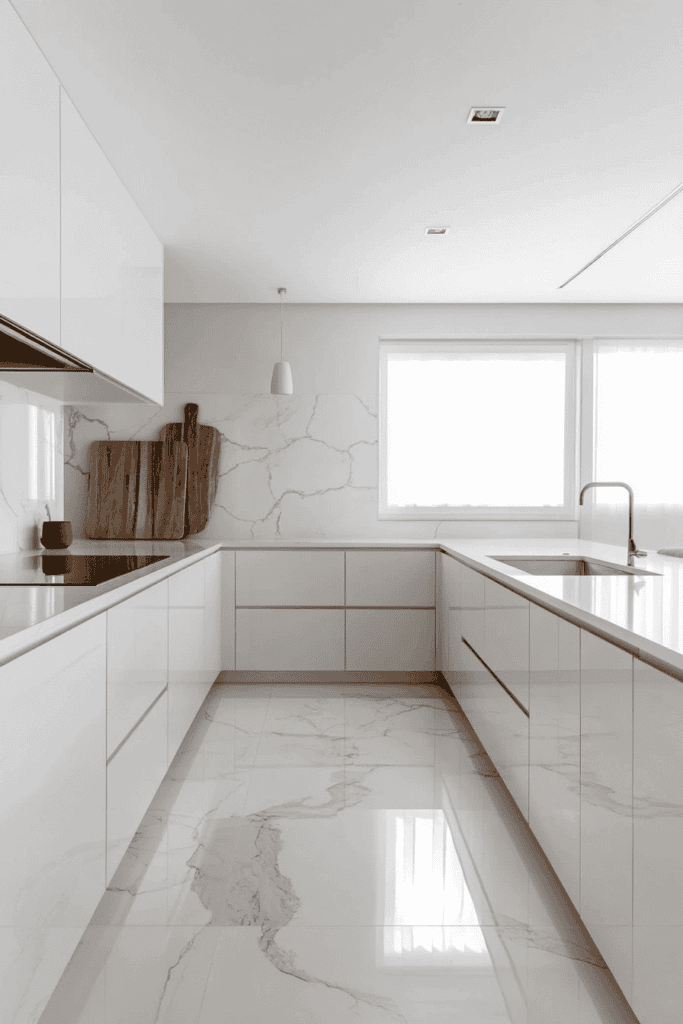 White kitchen