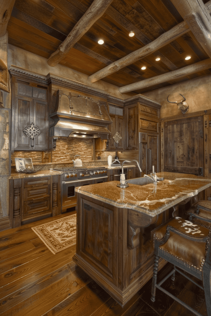 Western inspired kitchen