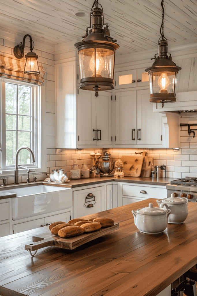 Western farmhouse kitchen