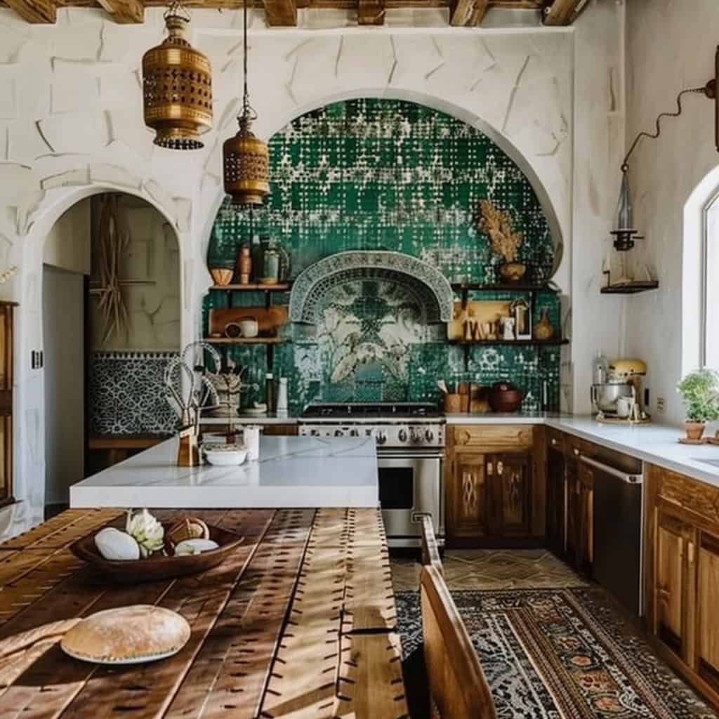 Boho kitchen