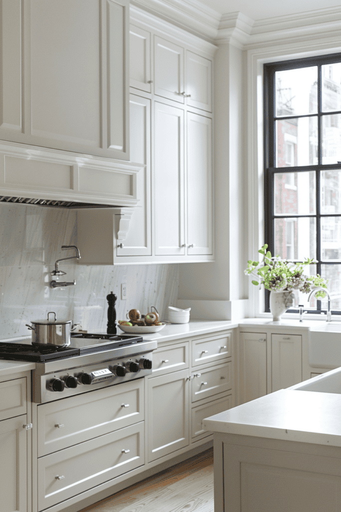 White kitchen